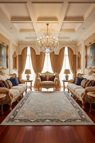 فرش افشان مریم نقره ای