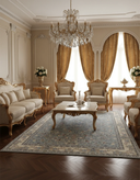 فرش افشان مهدیس نقره ای