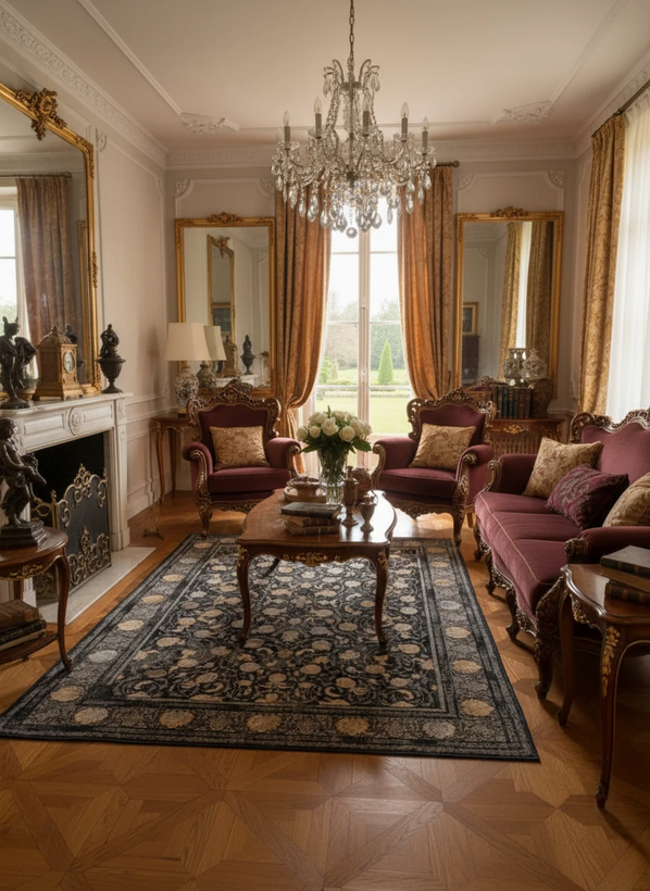 فرش افشان میلان دودی