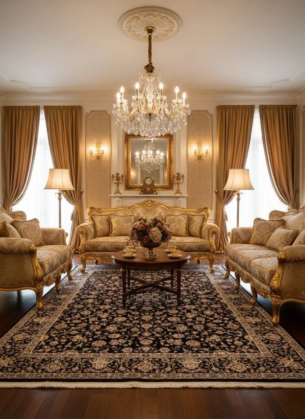 فرش افشان یاقوت دودی