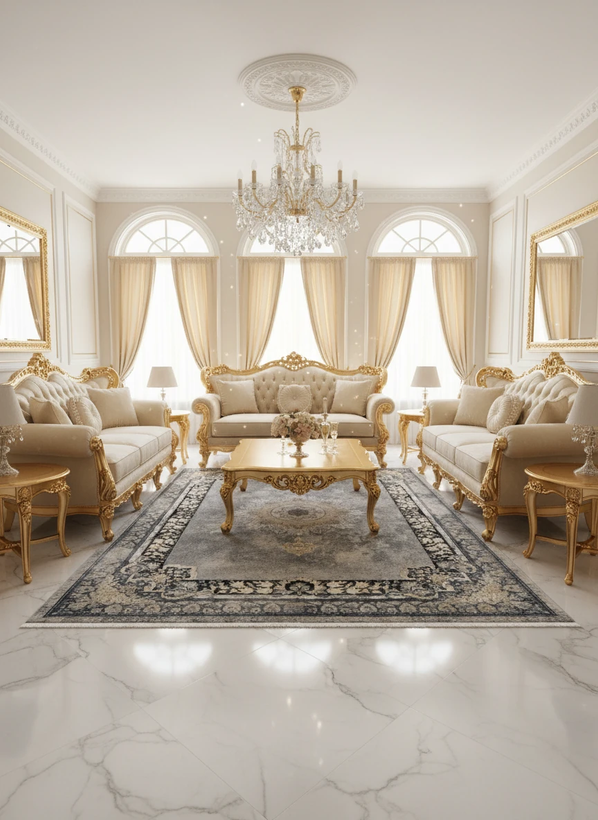 فرش الماس نقره ای