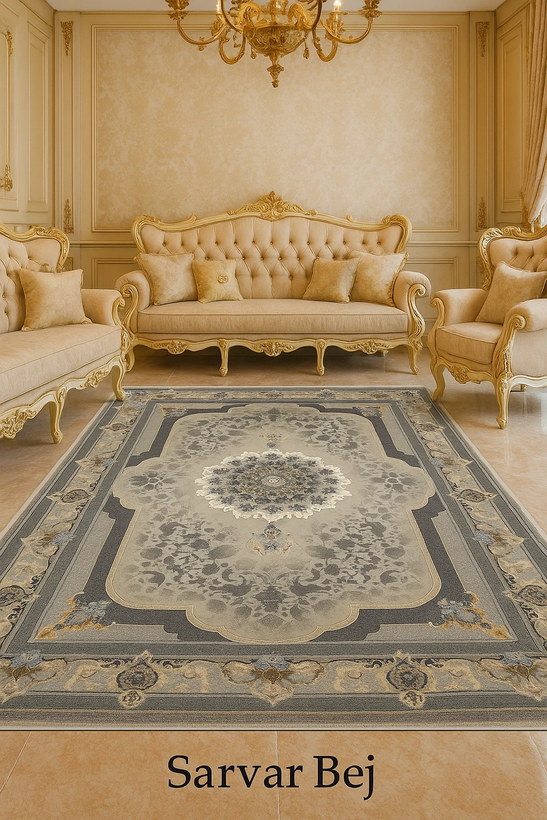 فرش سرور بژ