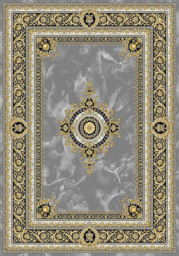 فرش ورساچه نقره ای