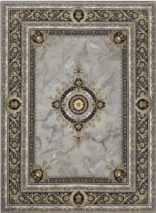 فرش ورساچه نقره ای