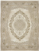 فرش کابان کاشان رنگ نقرهای و بژ، 1200 شانه با نخ آلمانی هیت ست و بافت بلژیکی