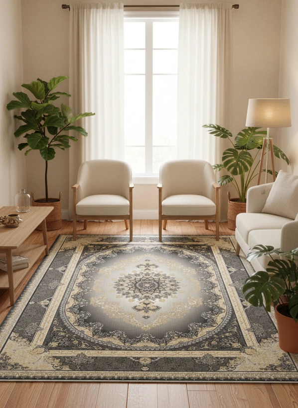 فرش کارن بژ